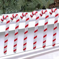 Рождественские украшения надувные тростники леденцы для палочки для домашних рождественских деревьев