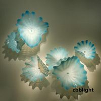 Contemporary Bule Color Wall Lamps Art Plates Dia20- 45CM 6pc...