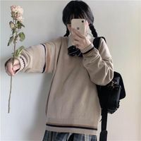 Наборы одежды 2022 Повседневная японская весна весна осень Jk dk униформа хлопчатобумажного свитера.
