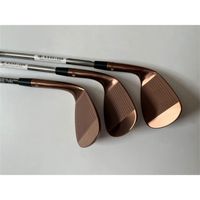 Otros productos de golf SM9 Wedges Clubes de acabado de cobre 48505254565860 grados de acero con cubierta de cabeza 221203