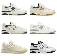 Tasarımcılar Sıradan Ayakkabı Yeşil Eğitmenler Spor Spor Ayakkabıları Beyaz Gri Sarı Krem Siyah Pembe OG Donanma Mor Gölge İndirim Büro BB550 B550 550S Erkek Kadınlar 550