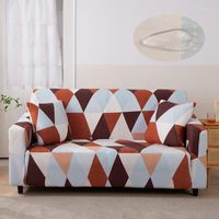 Cubiertas de silla Sof￡ impermeable Slip fundas el￡sticas modernas para sala de estar Sectional Corner Protector Couch Cubierta 1/2/3/4 Asiento