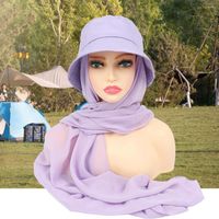 Visier n￼tzliche Sonnenschutzmittel tragbare Frauen Cap Schal