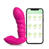 Sex Toy Massager Vibrator Aplicación de teléfonos móviles Games de control remoto Mejoras Productos divertidos Productos Vagina Juguetes para adultos para mujer