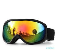 Anti Sis kayak gözlükleri çift lens UV400 Snowbaord Gözlükleri Erkek Kadın Kayak Kış Kayak Cam Googles Snowboard Goggles6278955