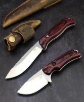 Benchmade 1501715002 Fixed Blade Knife S30V Blade Wood Handl...