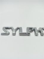 Para Nissan Sylphy emblema traseiro traseiro do porta -mala logotipo de sinal de símbolo de símbolo Decal1842657