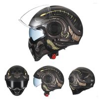 Motorcycle Helmets Modular Helmet Full Face Open Double Lens...