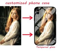 TPUTEMPEDED GLAST Custom Fai -te Yourself Telefono PO per Apple iPhone 13 12 Mini 11 13Pro Max 6 6S 7 8 Plus XR XSMAX SE2 SAM7786320