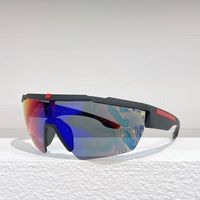 Gafas de sol para mujeres hombres verano 03x estilo antiultravioleta placa de medio marco gafas de moda caja aleatoria