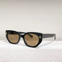 Gafas de sol para hombres y mujeres Summer 400181 Estilo Anti-ultravioleta Plank de placa retro Señeles de marco completo Caja aleatoria