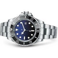 Neue Herren Watch Army Watch Ceramic Lünette Saphirglas Edelstahl D-Blue Watch