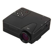 New H80 Projector Portable Mini 640X480 Pixels Full Hd Brighter And Clear Led Projector HD 1080P Video Home Cinema Theater