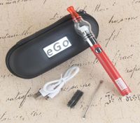 Dabber Wax Vape Glass Globe Penne Kit Starter Kit Dome Vaporizzatore portatile Ugo V II Batteria Ecigs Mini Zipper Ego Case5116608
