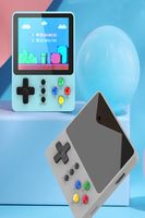 Video de la consola de juego de juego K5 Mini Juego RETRO 8 BIT 500 IN1 Pocket AV Games Color LCD5317702