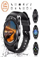 V8 Smart Watch Bluetooth Watches Android con cámara 03M MTK6261D DZ09 GT08 Smartwatch para Apple Smartwatch para iOS Android2072027