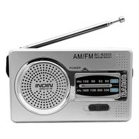 Tragbarer AM FM Play Radio Telescopic Antenne Full Band Receiver Retro World Pocket Radio Player für Elder BC-R2033