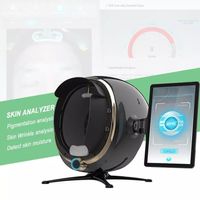 2022 High Lead 8 Professional Scan Face Digital 4D 8D Smart Mirror Scanner Scanner Analyzer Face Visial Machine