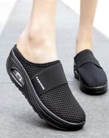 Sandali donne zeppe alla moda piattaforma scarpe femminile scivoli da donna39 pantofole a magliette traspirabili da donna leggera 3542s2884457
