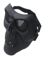 M02 MASK GUNA DE AGUA REAL CS Tactical Field Mask Mask Equipo de ventilador de ej￩rcito M￡scara de ceniza plateada9124715