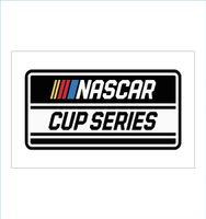 Пользовательская цифровая печатная печать 3x5 футов 90x150см NASCAR Cup Series Flag Caste Cakeed Flags Banners для внутреннего подвесного подвесного DECO2256832