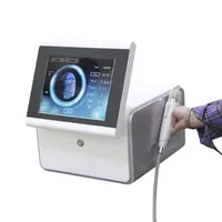 Máquina Ceragem portátil portátil Radiofrequência Microna iluminando a pele Remoção de acne Ratrilhante antienvelhecimento e remoção de estrias