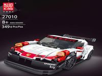 lepin 블록 곰팡이 킹 27010 영화 게임 기술 정적 버전 Porsche 911 스포츠카 빌딩 블록 346pcs 벽돌 KI7334572 용 장난감