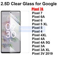 2,5d 0,33mm de tela de telefone de vidro temperado de 0,33 mm para Google pixel 7 7a 6a 6 5 5xl 5a 4 4a 4xl pixel7 pixel6a 5g
