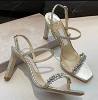Designer - Perfect Summer Brand Meira Sandals Shoes Crystal E...