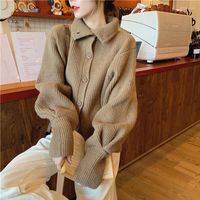 Women' s Knits 2 Colors 2022 Autumn And Winter French St...