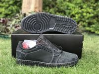 2023 Release 1 Low OG Black Phantom Basketball Shoes Men Wom...
