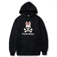 Casual Psycho Bunny Streetwear Herren Hoodie Tech Fleece Designerin Frau Polo Sweatshirts Herbst Winter