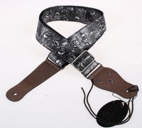 1st Silver Straps Acoustic Guitar Bass Electric Guitar Strap Guitar Parts Musical Instruments Accessories5805285