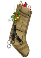 Colgante t￡ctico molle patr￳n de navidad bolsas de basura de bolsas de almacenamiento de bolsa de almacenamiento de la caza militar decoraciones de Navidad3880527