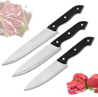 Cuchillos de cocina de acero inoxidable a salvo de chef fruta 6 7 8 pulgadas de carne de res Knives 8471904