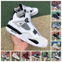 Military Black 4 Retro Retro Basketball Chaussures 4s A Ma Maniere Violet Ore Midnight Navy University Blue Sail blanc Oreo Red Bred Thunder infrarouge Black Cat Canvas