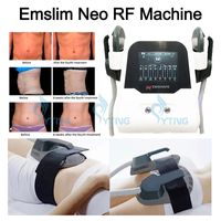 emslim neo rf body sculpting machine 슬리밍 빌드 근육 전기 자극 자극기 피트니스 2 핸들 근육 슬림 미용 장비