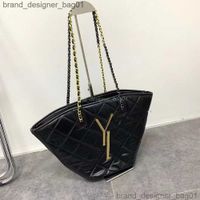 Handbag de alta qualidade 2023 bolsa de ombro de moda nova feminina feminina de luxo de luxo bolsa de lady lady couro casual saco portátil de grande capacidade 121422h 257
