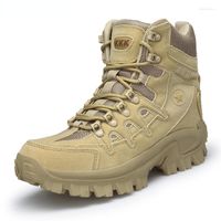 Botas de botas militares de boot de combate masculino Torno
