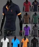 Men039s Moda magliette Personalità Coltivazione Camicia a maniche corte POLO2160313