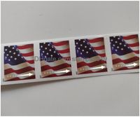 Diğer Sanat ve El Sanatları ABD Posta Servisi Posta Damgası ABD bayrak rulosu 100 Birinci Sınıf Oran Postane Damlası Teslimat Otjam