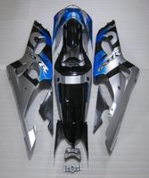 تخصيص طقم Fairing لـ Suzuki GSXR1000 00 01 02 Silver Blue Black Fairings Set GSXR1000 2000 2001 2002 OT123480337