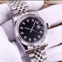 36mm Datejust Steel Blue Dial Watches 남성 기계식 자동 손목 시계 럭셔리 Daimond 시계 선물 Box296a