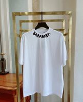 Designer T Shirt Summer Short Sleeve Fale TEE Men Men Milvers Luksusowe koszulki Moda Senior Pure Cotton Wysoka jakość S-2xl