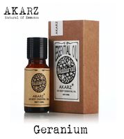 Эфирное масло герани Akarz Знаменитая бренда натуральная ароматерапевтическая лицевая помощь по уходу за кожей.