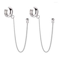 Boucles d'oreilles cerceaux Stud Round Clipl Style Glam Fashion Bon Jewerly For Women 2022 Gift in 925 Sterling Silver Super Deal
