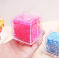 55 см 3D Cube Cuble Maze Toy Game Box Box Fun Brain Brain Challenge Fidget Toys Balance Образовательные игрушки для детей DC9738146812