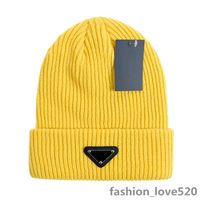 Designer de chapéu de malha de luxo Beanie Cap Men Women Autumn Winter Wool Skull Caps Casual Moda Casual Fashion 10 Color