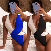 Trajes de ba￱o de trajes de ba￱o para mujeres Mujer 2022 Swimsuit de una pieza Mujeres Sey Sexy Swimming Traje de ba￱o Azul alto Bikini Black Tankini