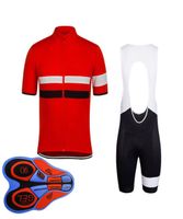 RAPHA Team cycling jersey set men bike shirt bib shorts suit...